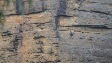 Rock climbing in Australia
