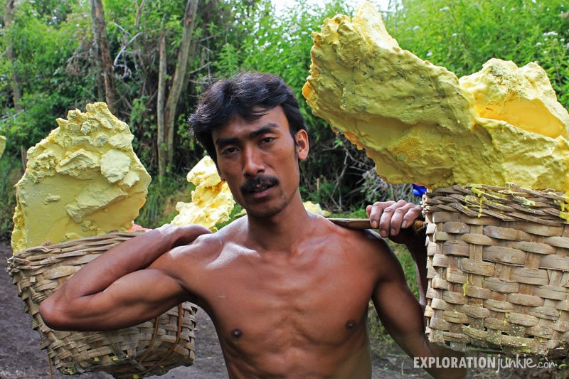 Ijen Crater Miner