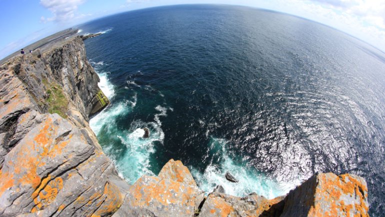 Dun Aengus cliffs