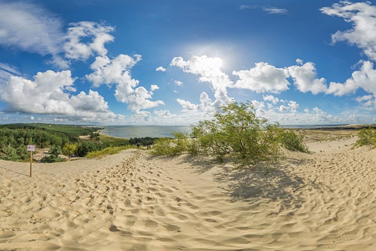 Curonian Spit sand dunes