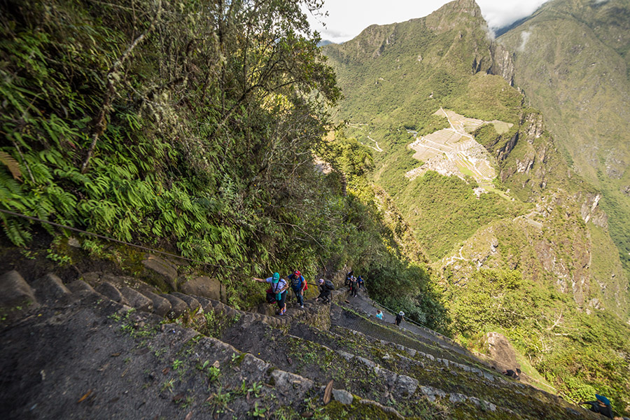 Huayna Picchu Steep Trail
