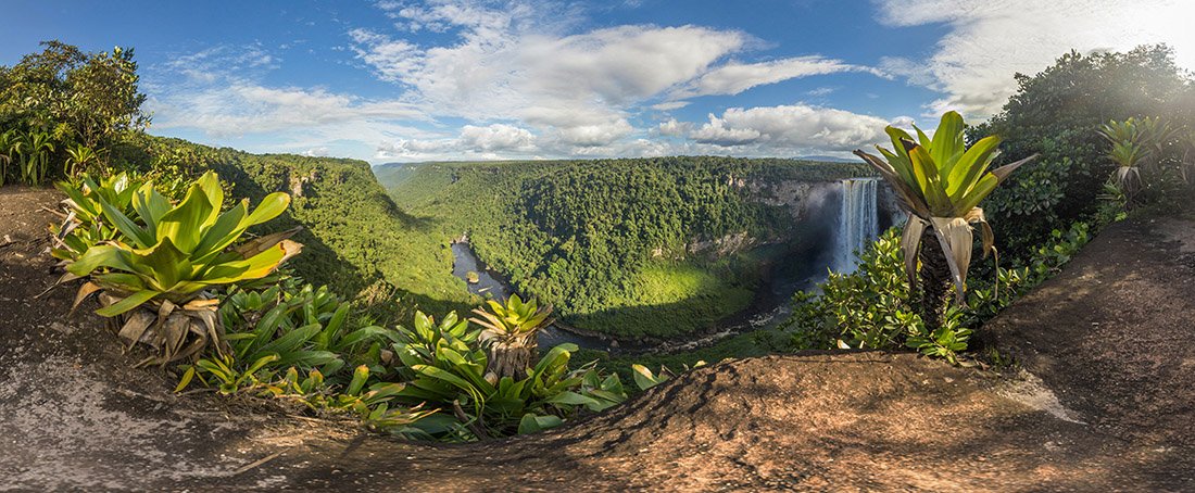 Kaieteur Boy scout's view