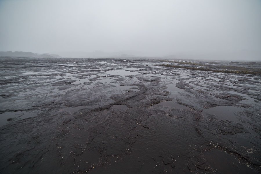 Bad Weather on Roraima mountain's plateau