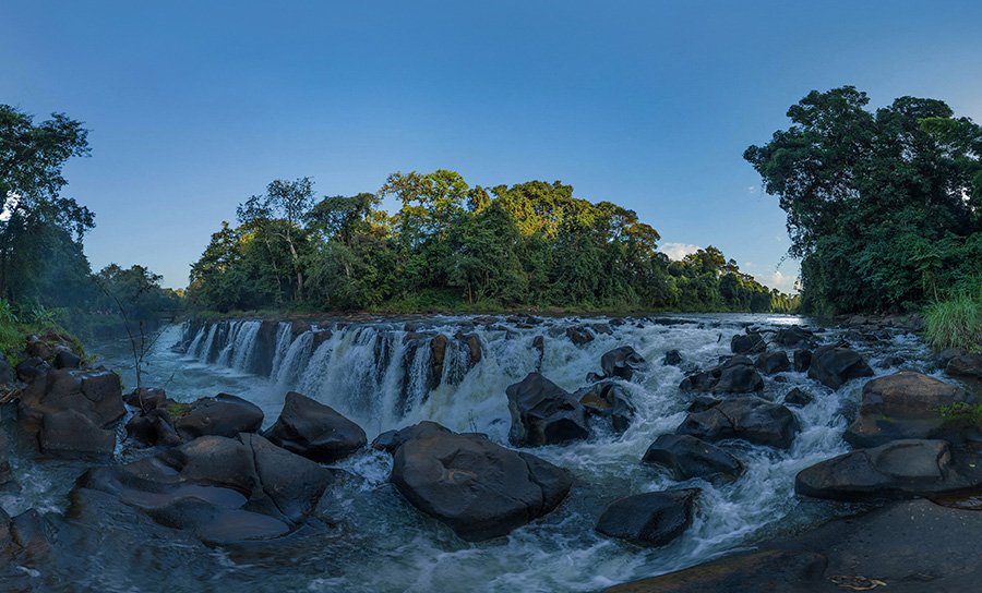 Tad Pha Suam Waterfall