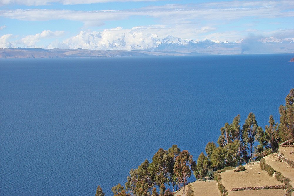 Lake Titicaca from Isla del Sol