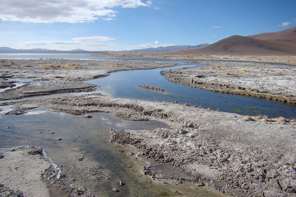 Near the Polkes Hot Springs