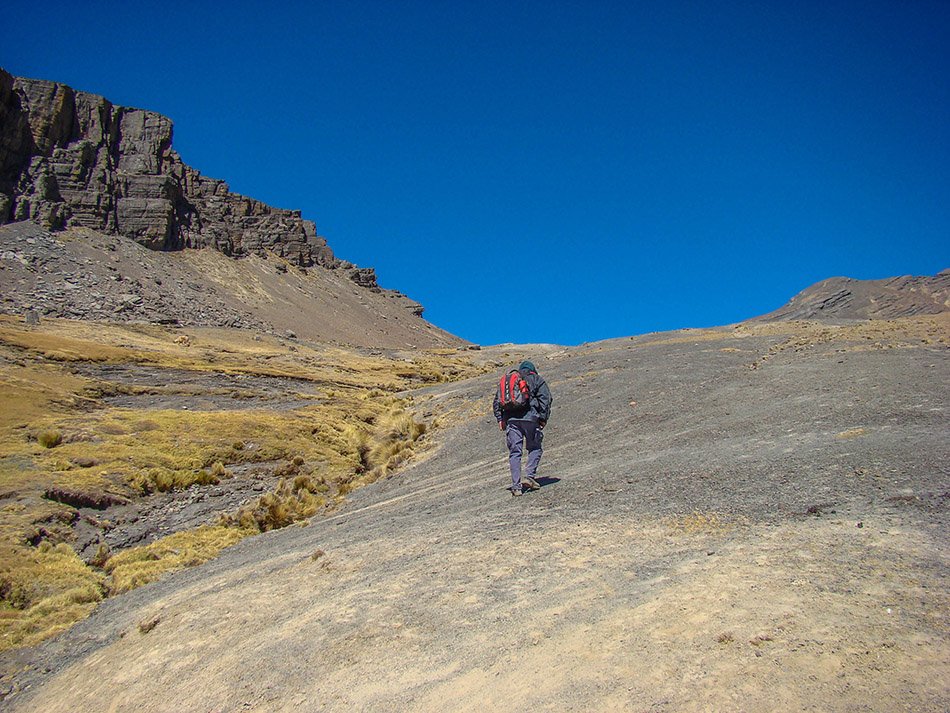 Cerro Tunari Hike way up
