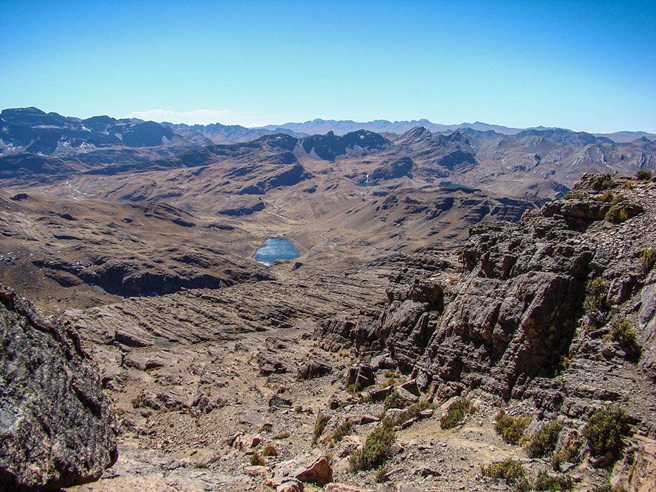 Cerro Tunari Hike way up