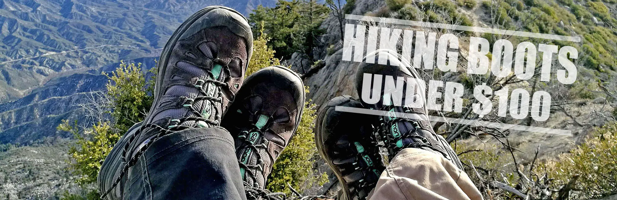 Best hiking boots under 100 header