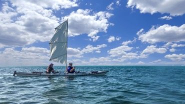 Kayak sails - thumb