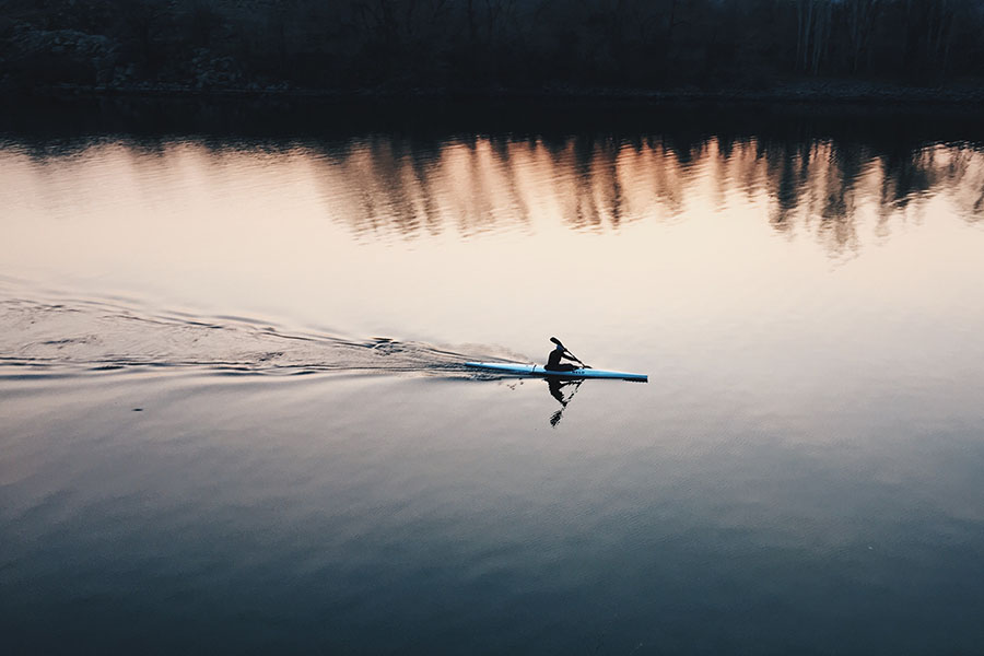 How long does it take to kayak a mile - 2