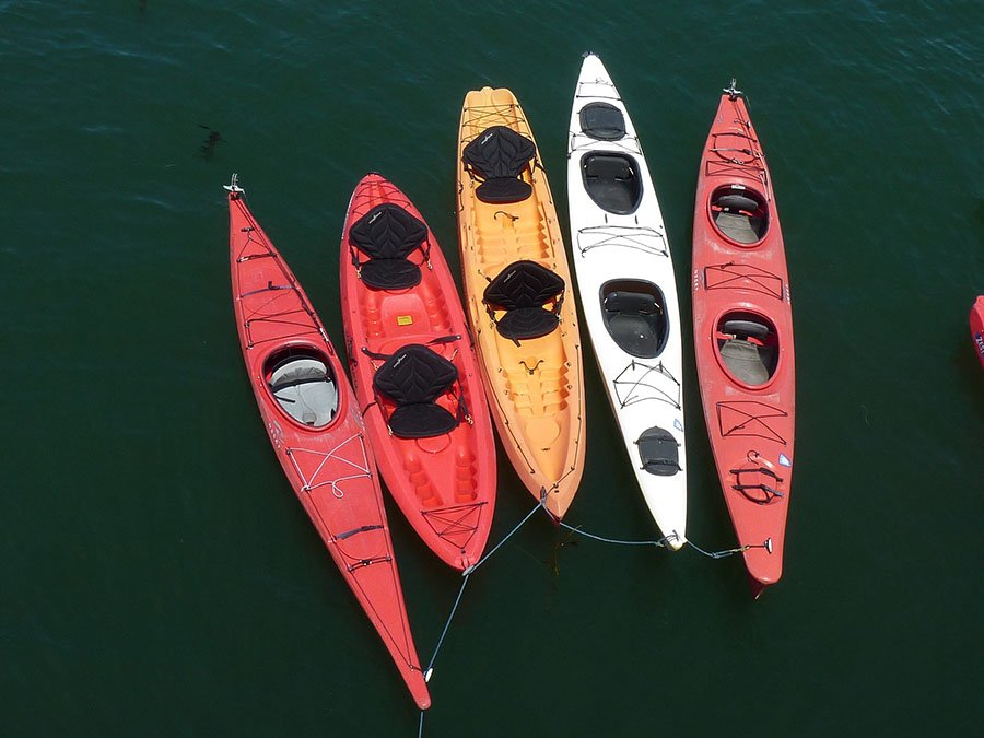 how to lock a kayak - together