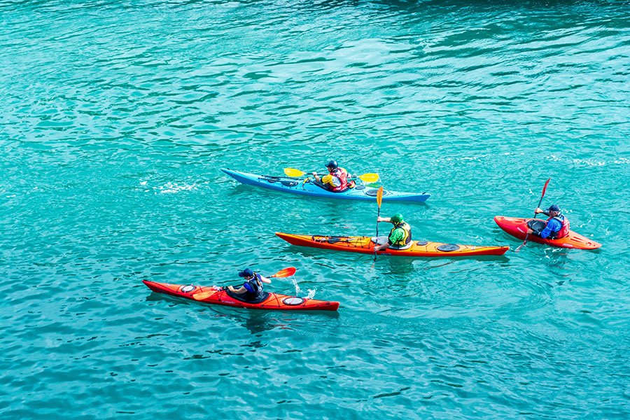 is kayaking good exercise - body