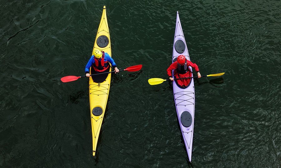 is kayaking good exercise - social