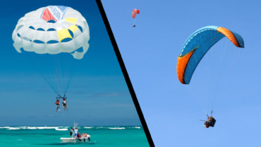 paragliding vs parasailing
