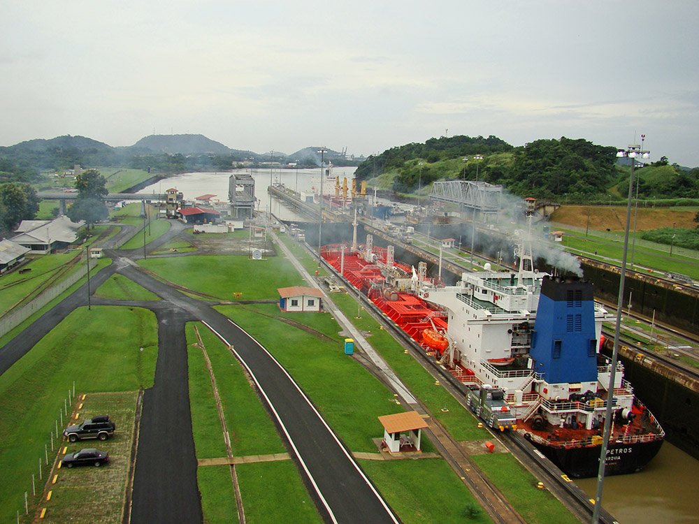 Panama Canal Miraflores Locks