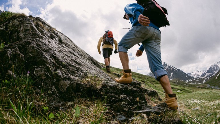 Uphill Hiking -thumb