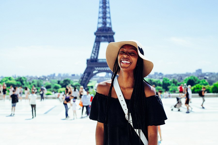 tourist in Paris