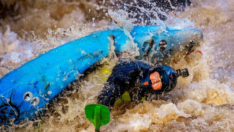 Do kayaks flip easily - thumb