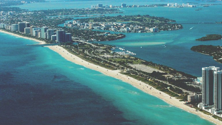 Florida aerial view