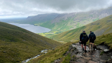 Hiking after the rain