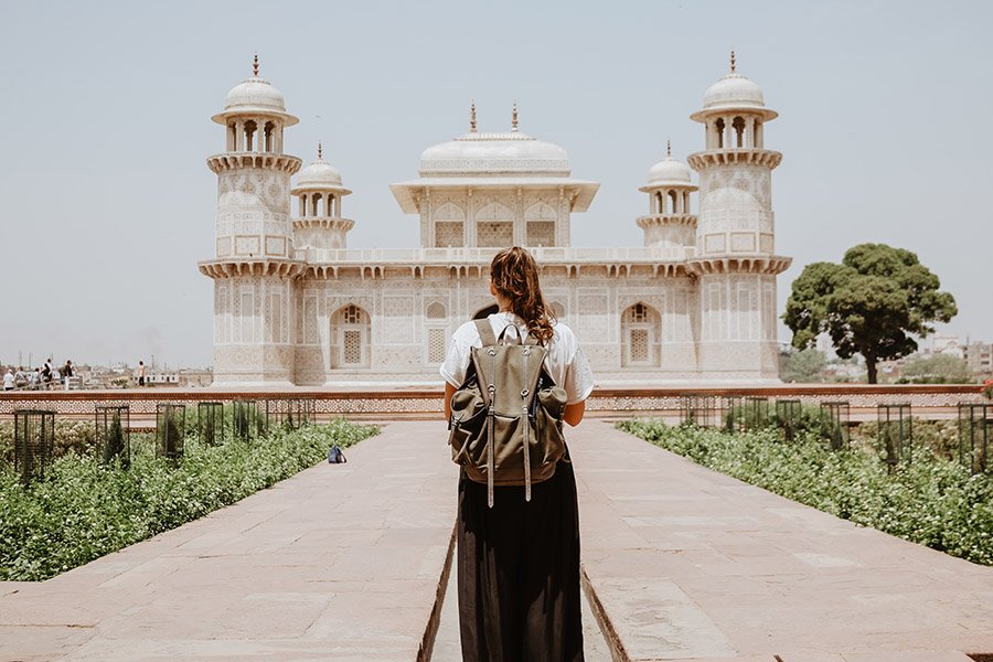 Solo female traveler in India