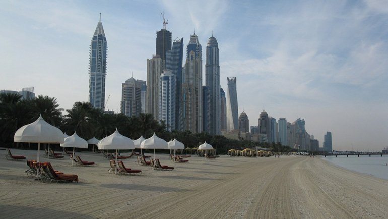 Beach in Dubai