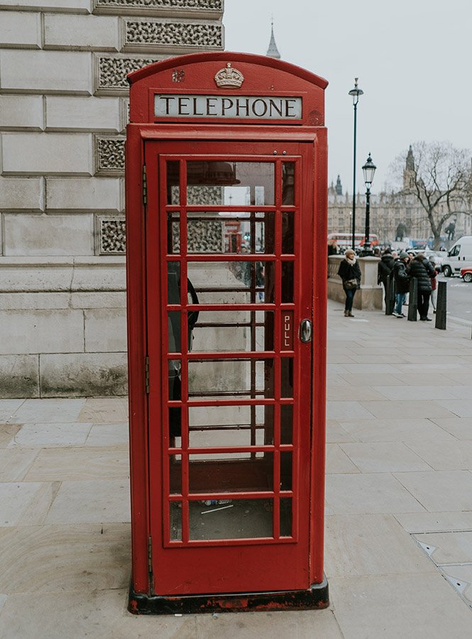 Uk phone booth