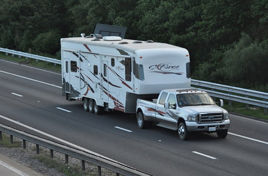 Photo of a travel trailer