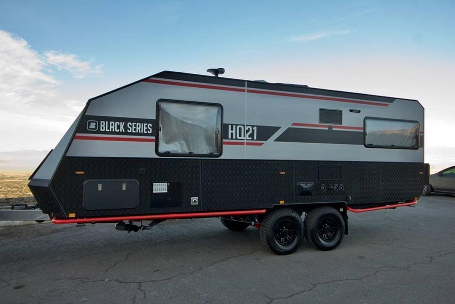 Photo of a travel trailer