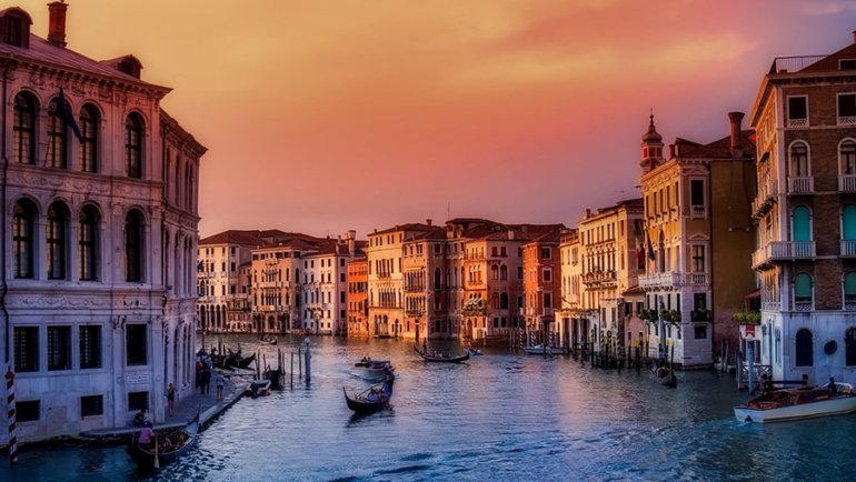 Venice sunset