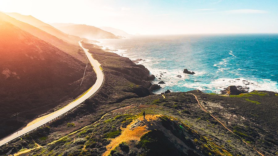 California coastal road
