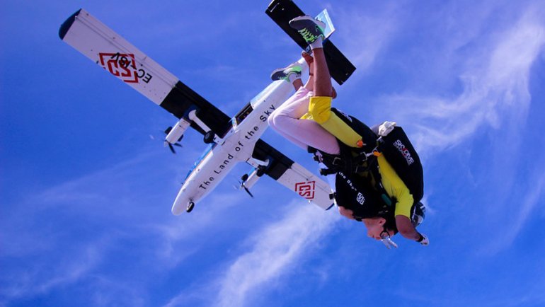 Skydiving movies - Hero