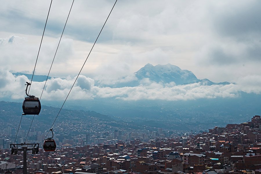 Bolivia Mountains - Illimani
