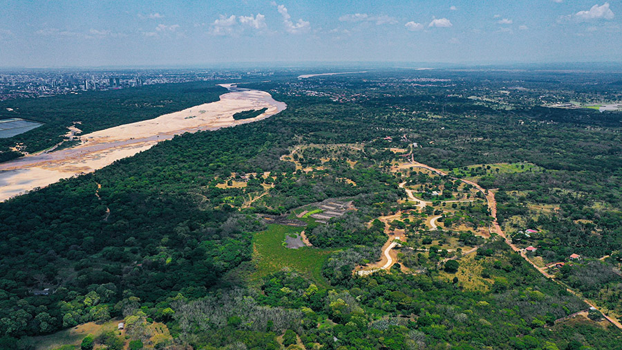 Río Piraí, Santa Cruz de la Sierra