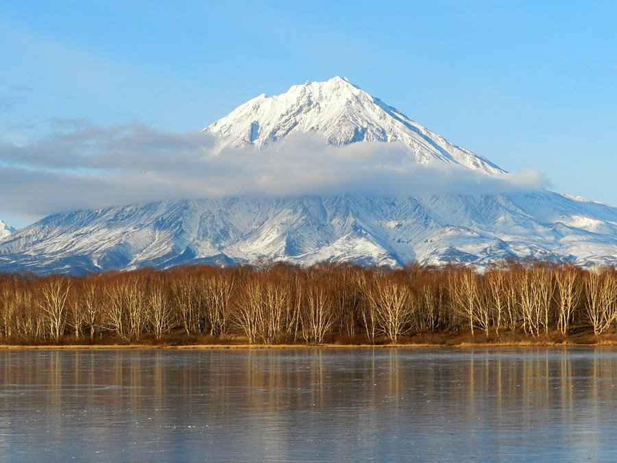 Koryaksky volcano, Kamchatka