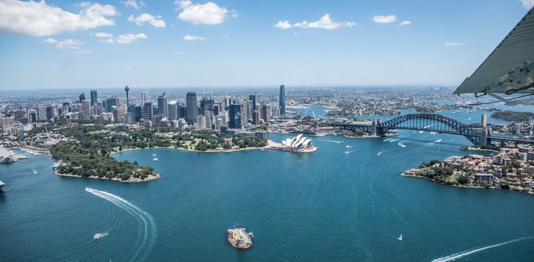 Sydney from the air