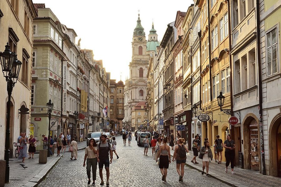 Street in Prague