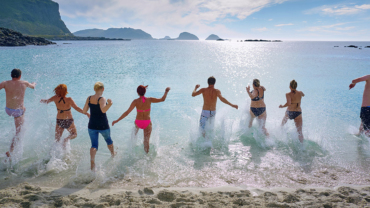 Friends at the beach
