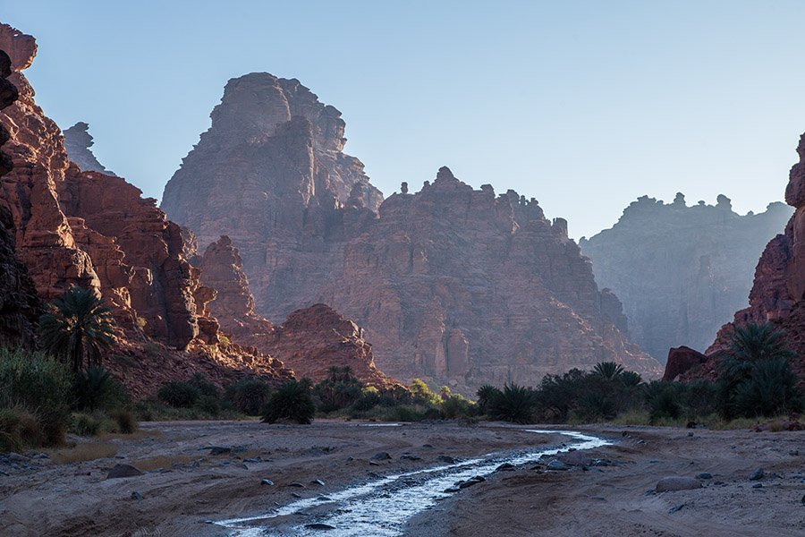 Wadi Al Disah early morning