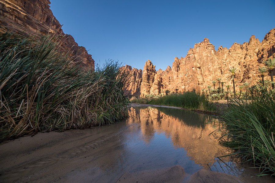 Wadi Al Disah reflection