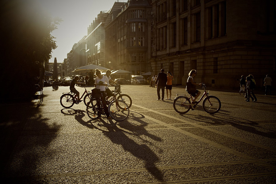 Cycling in the city