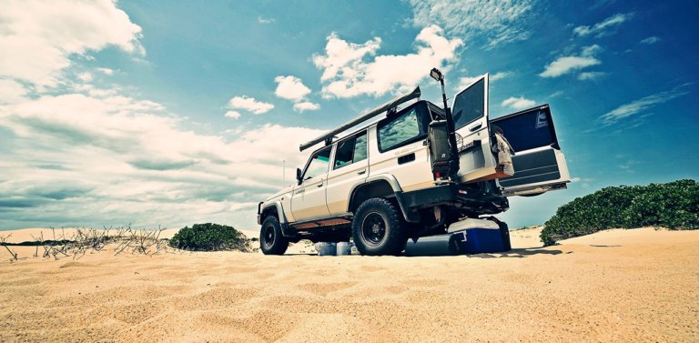 Off-road in Australia