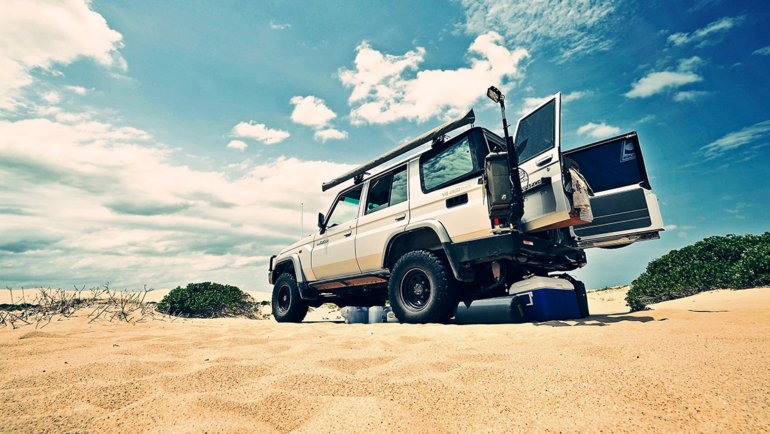 Off-road in Australia
