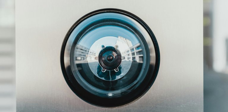 Security camera lens