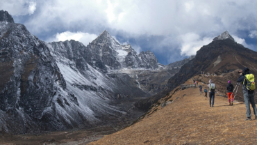 Trekkers in Nepal