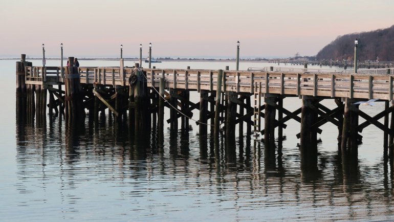 Long Island pier