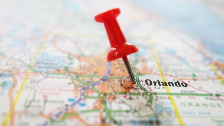 Orlando map