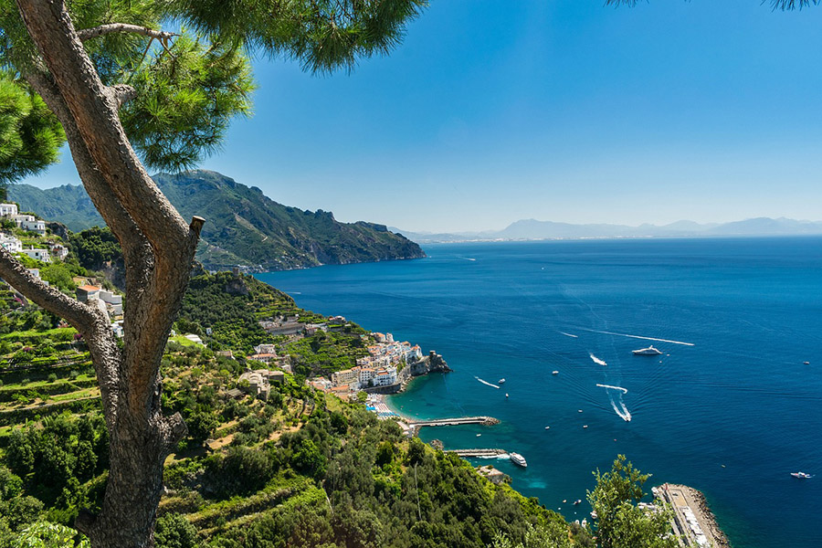Amalfi Coast landscape