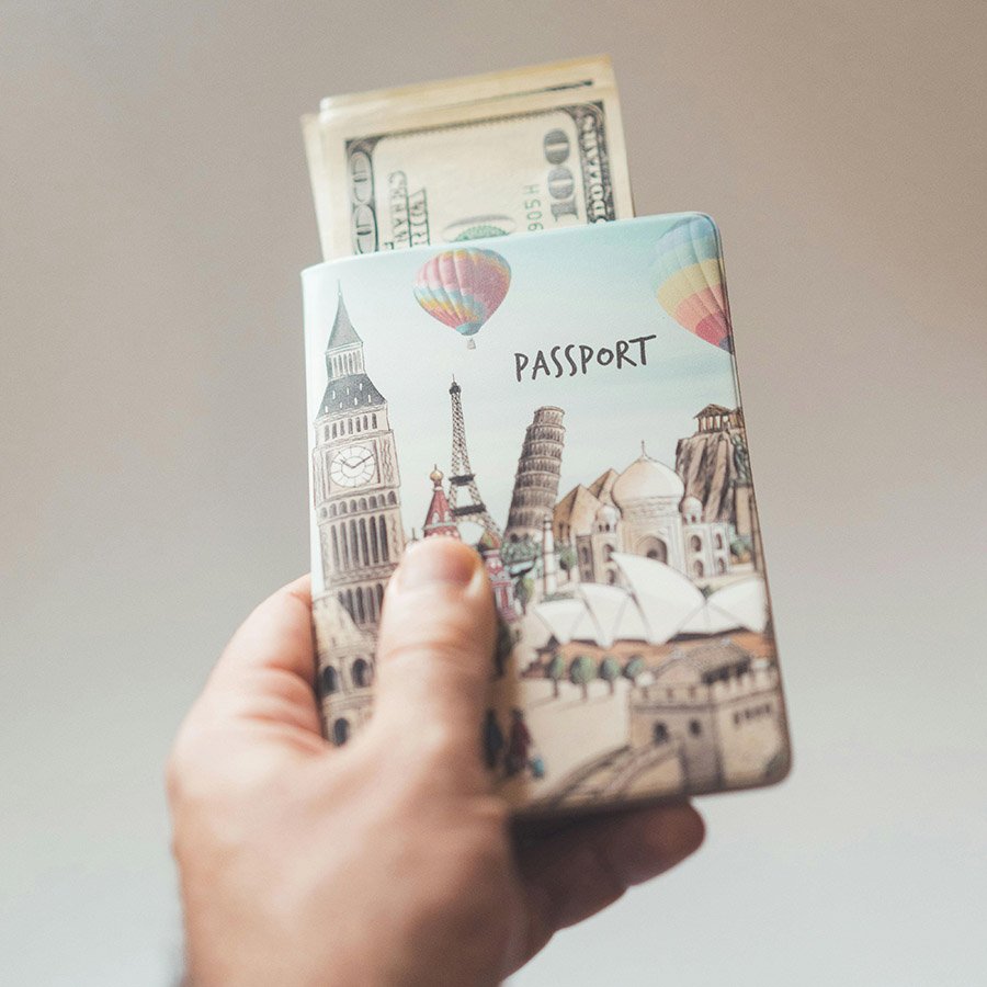 Passport and money